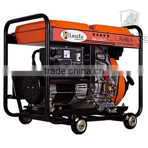 China Supplier (Lonfa) 3KW/4KVA/5KVA 220V Air Cooled Diesel Generator With Good Price photo-3