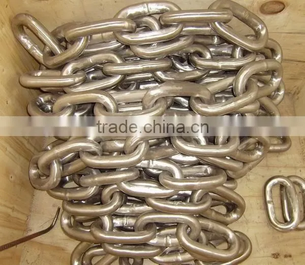 Stainless Steel Link Chain Long Chain Studless Chain photo-2
