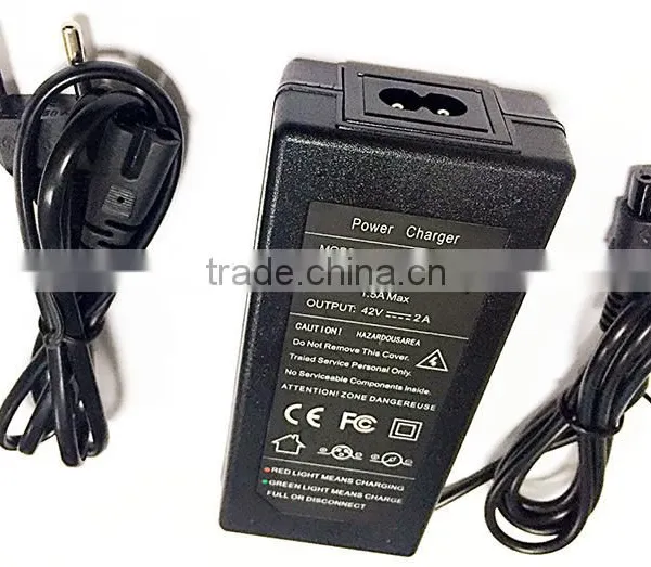 Wholesale 42v 2a Electric Bike Balance Drift Scooter us Battery Charger Adapter photo-4