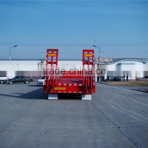 Trailer Manufacturer Three Axles Low Bed Cargo Semi Trailer For Sale photo-3
