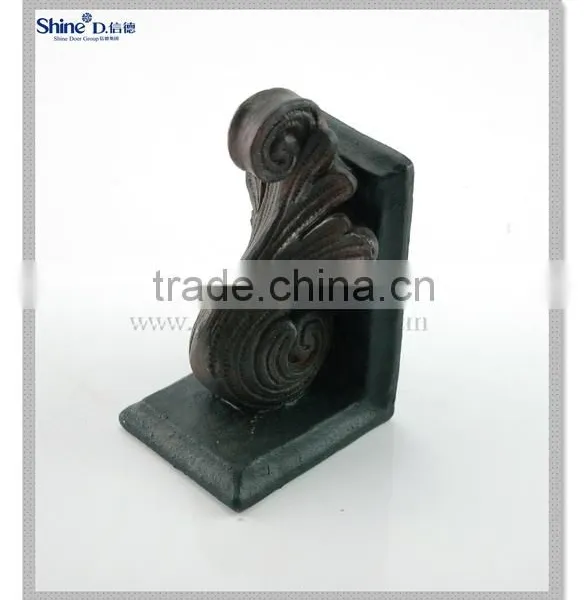 Polyresin Mini Custom Nautical Flower Bookends Adjustable Cute Stone Design Bookends photo-3