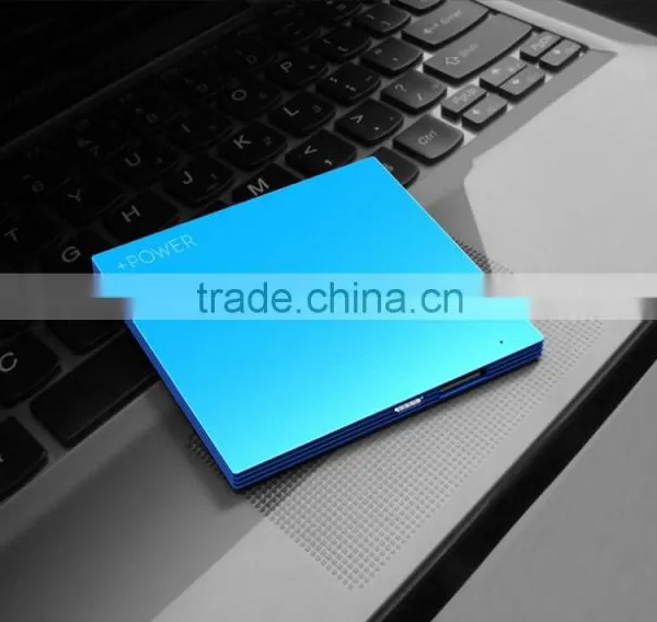 Ultra Slim Credit Card Power Bank 2300mah for Smartphone With CE, FCC, RoHS photo-3
