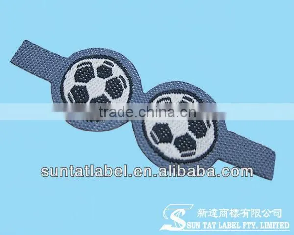 Polyester Garment Laser Cut Woven Badge photo-4