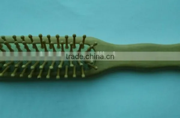 2014 Hot Selling Natural Curve Hair Wooden Comb