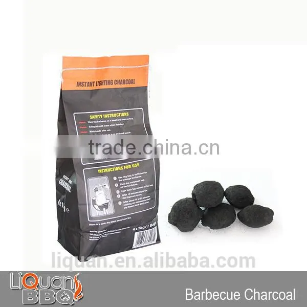 Hardwood Charcoal From China , 4KG BBQ Charcoal Iron