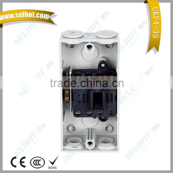 Single Double Three PVC Weather Protected Surface Switch photo-3
