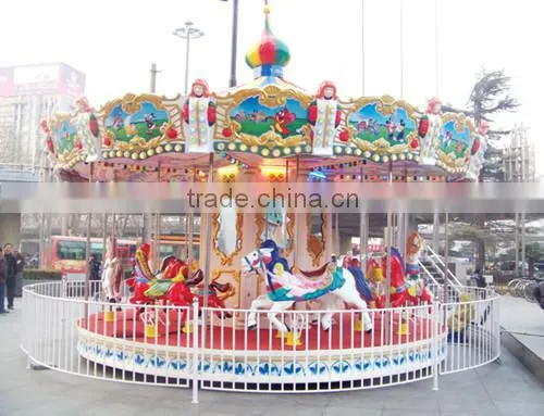 16 Merry go Round , Luxurious Merry go Round for Sale, Monolayer Merry go Round Carousel for Sale photo-3