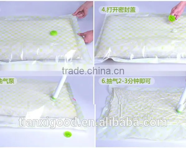 75% Space-saving Cheap Vacuum Compressed Bag Wholesale photo-3