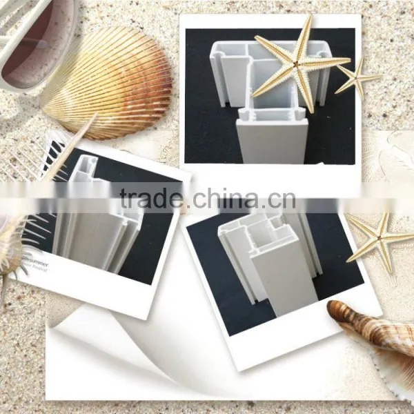 U-shaped Pvc Plastic Profile, China Pvc Profile, Plastic Pvc Profile , Upvc Profile for Pvc Casement Window and Door photo-3
