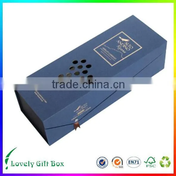 High Quality Cardboard Luxury Wine Gift Box photo-3