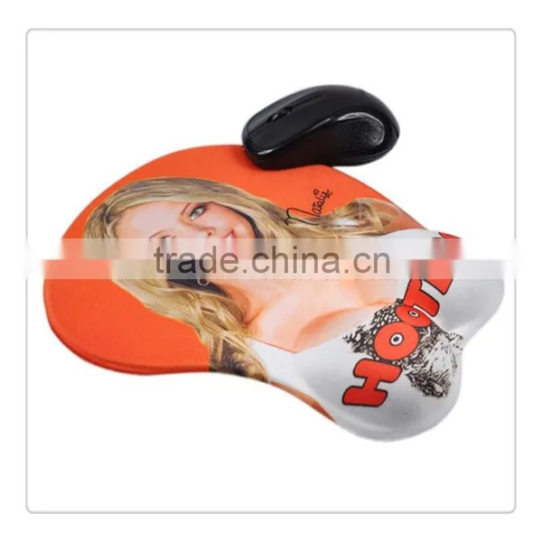 Silica Gel 3D Mouse Pad Factory
