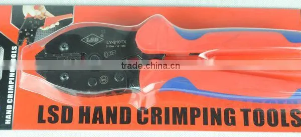Experience Production for 10years Good Qutails Pliers for Non-insulated Cable Links LY-210TX Hand Crimping Tools photo-2