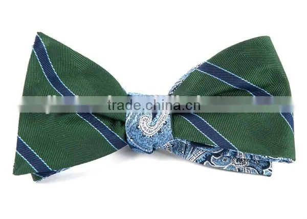 2016 OEM Custom Made Double Sided Pre-tie Fashion Pattern Bow Ties for Boys photo-5