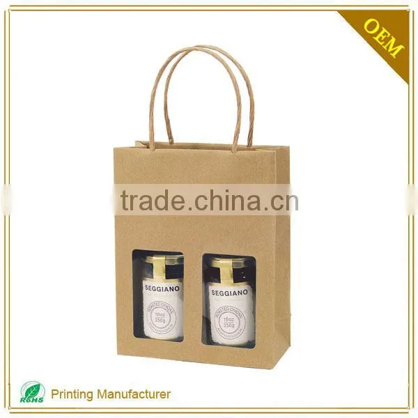 Factory Wholesale High Quality Cheap Price Kraft Paper Bag photo-6