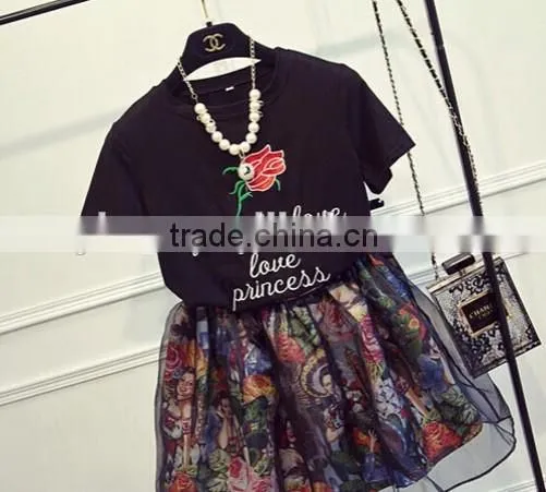 Summer Cotton Print Family Dress Environmental Print Family Dress photo-2