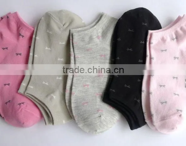 Cotton Butterfly Cute Girl Short Socks