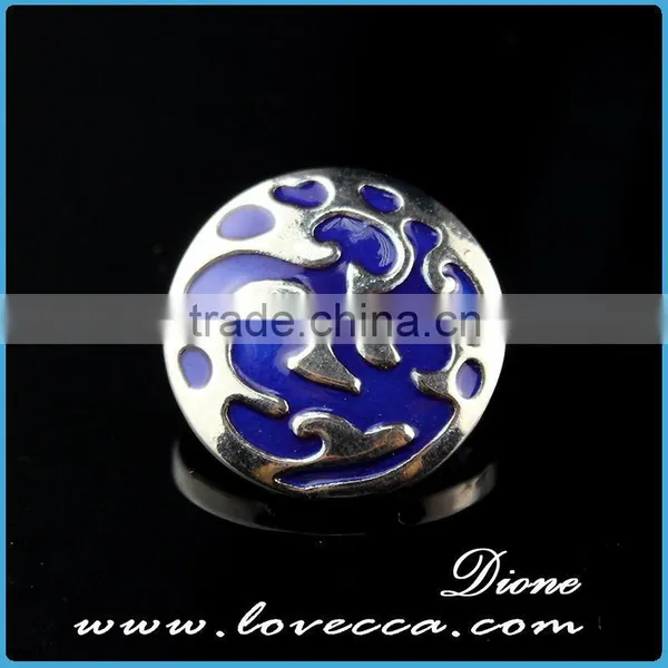Silver Fashin Buttons Charms Snap Bracelets for Sale photo-3