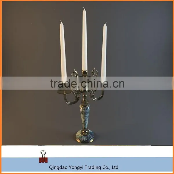 Christmas and Party Taper Simple White Candle photo-2