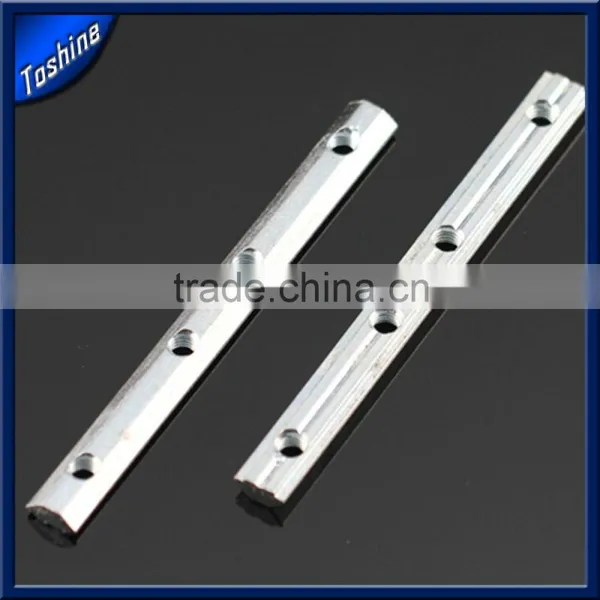 Linear Bar Connector for 40 45 50 60 Series t Slot Aluminum Profile Slot 10