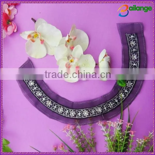 Wholesale New Fashion Bridal Crystal Beaded Necklace Motif for Garments photo-2
