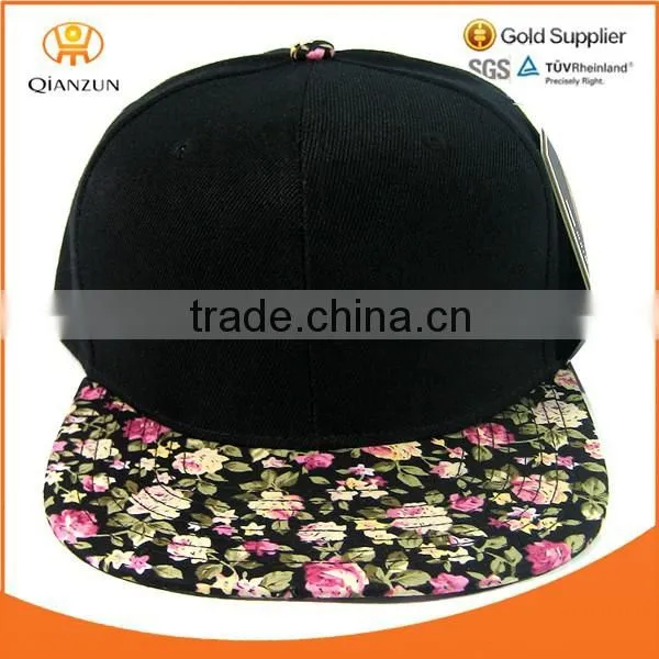 Flat Bill Design Your Own Hawaiian Snapback Cap/ Hat Online photo-5