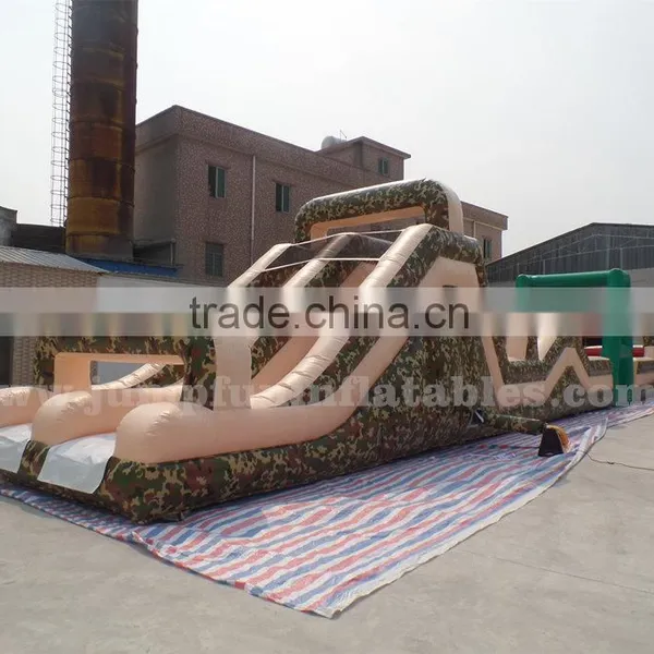 Boot Camp Inflatable Obstacle Course,80ft Obstacle Course Dry Games Adults Inflatable Sports photo-2