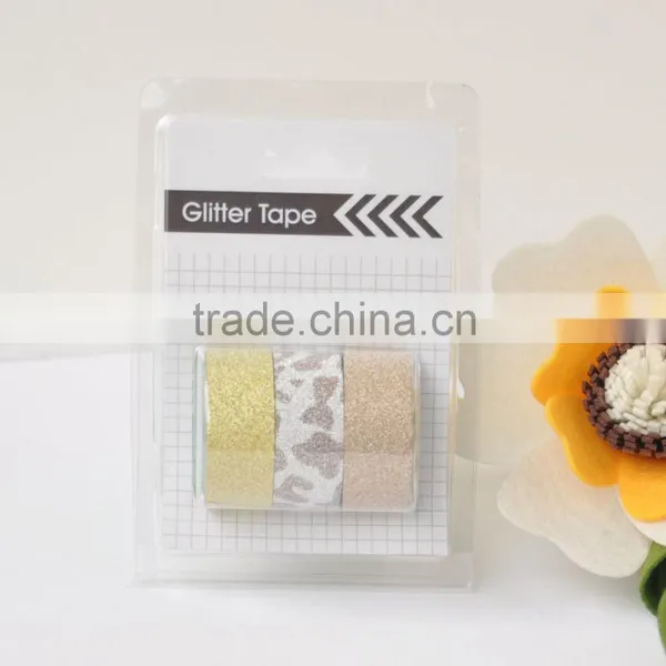 3pk Glitter Tape in Blister Package photo-5