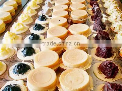 16pcs Commercial Use 220v Electric Azuki Bean Waffle Pancake Dorayaki Baker Maker Machine Iron Mold photo-3
