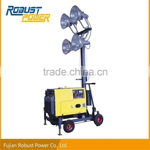 Small Mobile Lighting Tower for Home Using photo-2