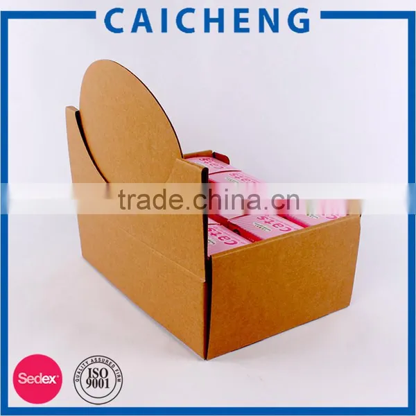 Custom Printing Counter Display Corrugated Paper Display Box photo-2