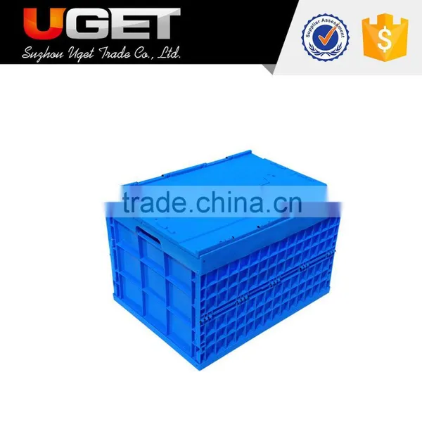 Durable Odorless Custom Order Plastic Vegetable Folding Crate photo-2