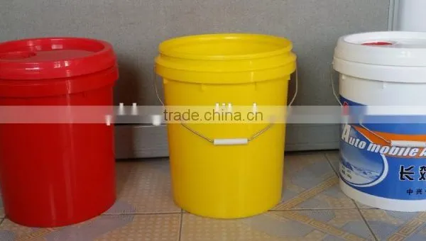 5 Gallon Plastic Pail Plastic Paint Bucket 20 L Plastic Cask Drum Barrel 5 Gallon photo-2