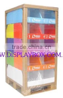 Dollar Items in Corrugated Pallet Display / Item in Display Palet
