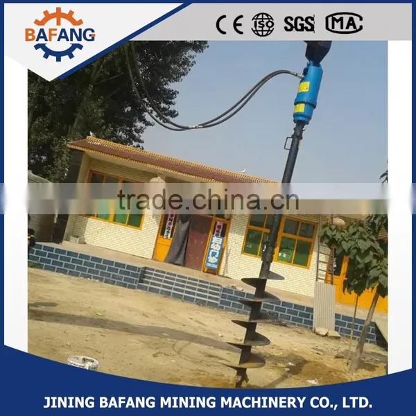 Hydraulic Tree Planting Earth Drill Post Hole Digger for Pole photo-2