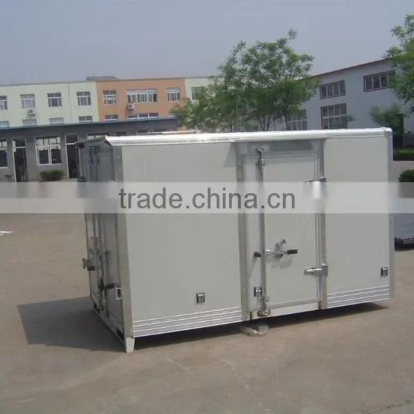 Three Side Dumping Trailer Frigo de Camion Body photo-6