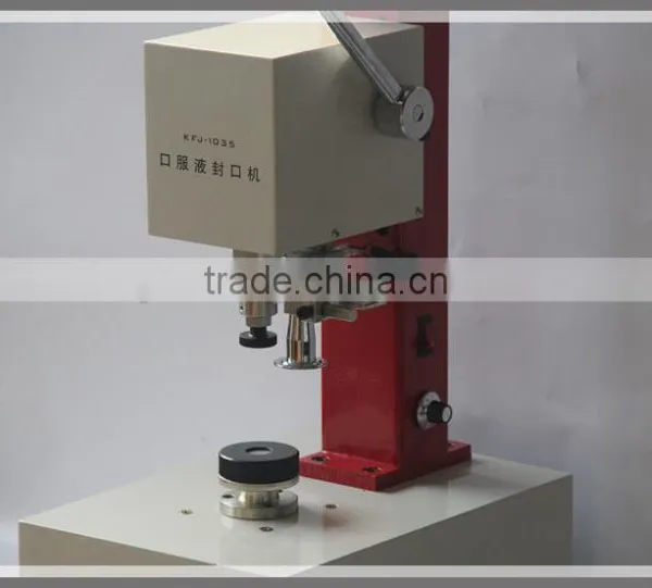 KFJ-1035A Model Small Bottle Cap Capping Machine photo-3