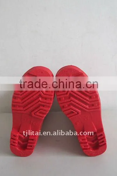 Custom Logo Fashion Sexy Pvc Transparent Rain Boots Wholesale photo-4