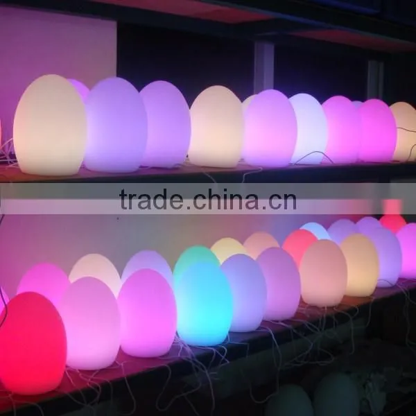 Egg Shape Rechargeable Battery LED Table Lamp photo-5