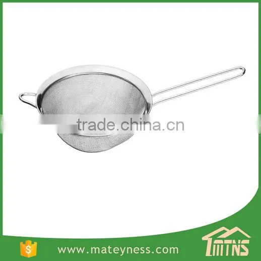 Set of 3 Fine Mesh Stainless Steel Strainer Colander photo-4