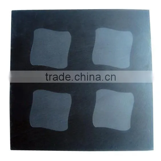 Natural Engraved Slate Coasters photo-2