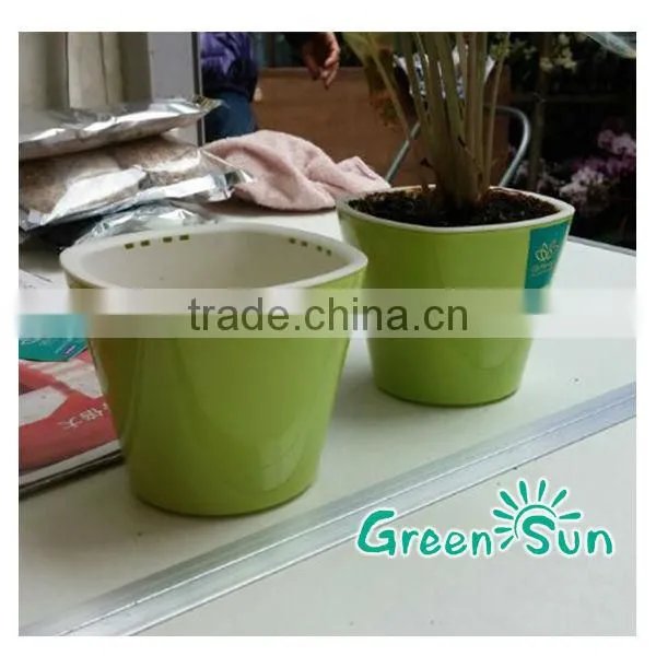 2016 Hot Sale Self-Watering System Plastic Planter Pots,garden Flower Pot,interior Decor Planter photo-4
