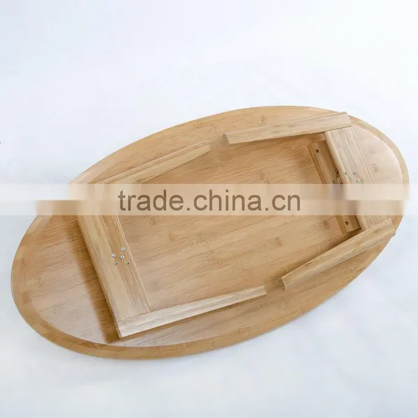 Environmental Natural Bamboo Foldable Table for Tea or Coffee photo-4