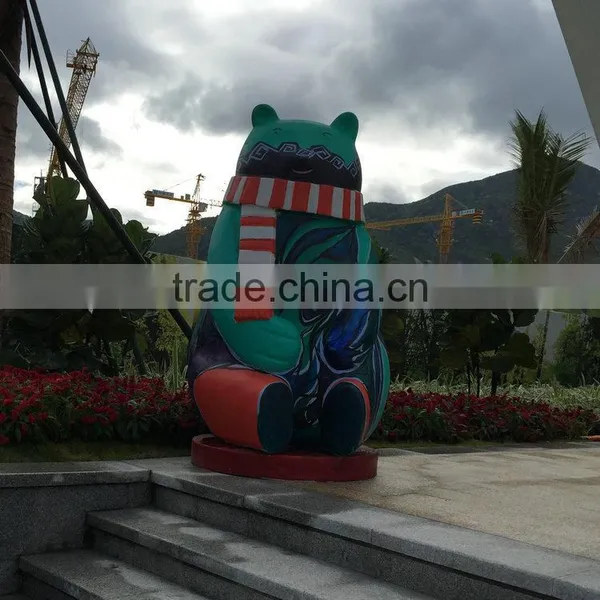 Fiberglass Bear Statue photo-5