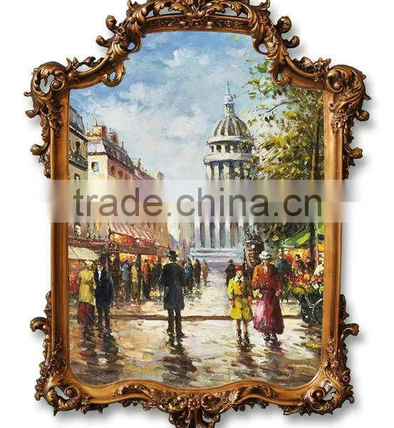 FA-250G-01 Antique Frame Hand-painted Oil Paintings for Decor photo-6