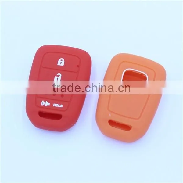 4 Buttons Silicone Car Key Covers for Honda, Silicone Car Key Shells for Honda