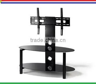Modern Design Furniture Bracket Mount Glass Metal Plexiglass TV Stand photo-2