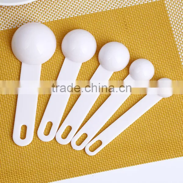 BZE20 5 PCS PP Measuring Spoons / Cheap Factory Price photo-2