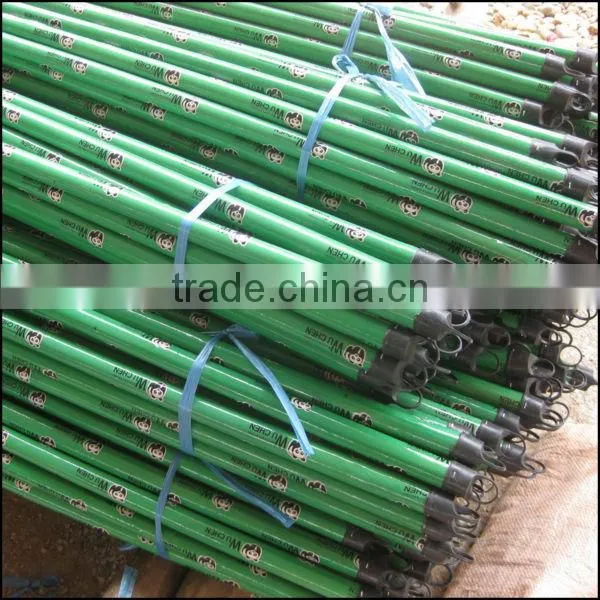 High Quality Plastic Covered Wooden Broom Handle With Low Price photo-2