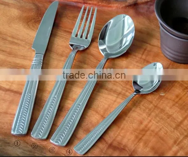 Stainless Steel Type Kitchen Flatware;304 Stainless Steel Western Food Cutlery photo-2