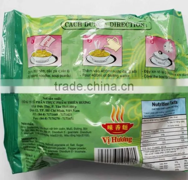 Van Bao Vegetable Instant Noodles 65 gr photo-2